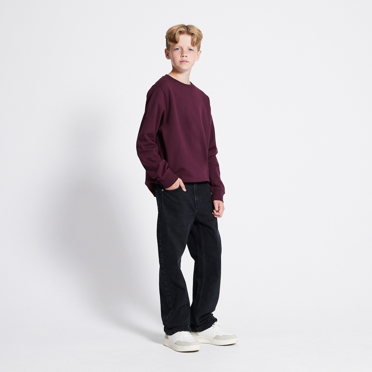 Sweatshirt "Pax star" Light Burgundy